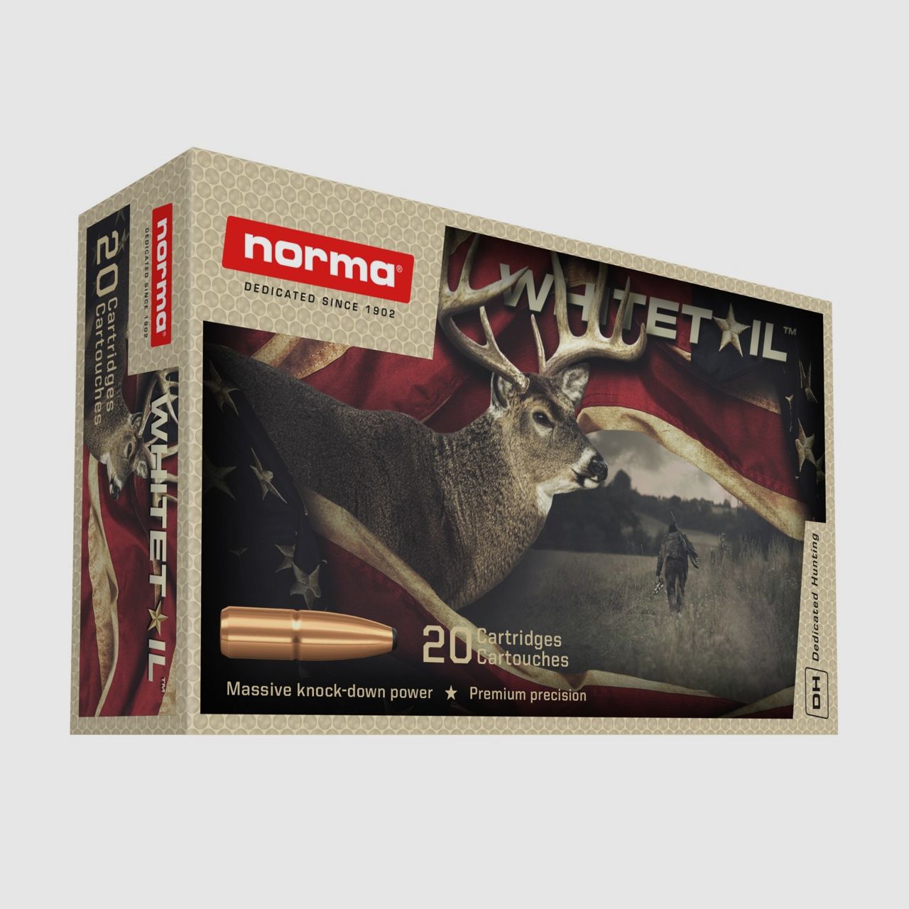 NORMA cartuccia 9.3X62 18,5 g 285 gr WHITETAIL confezione da 20