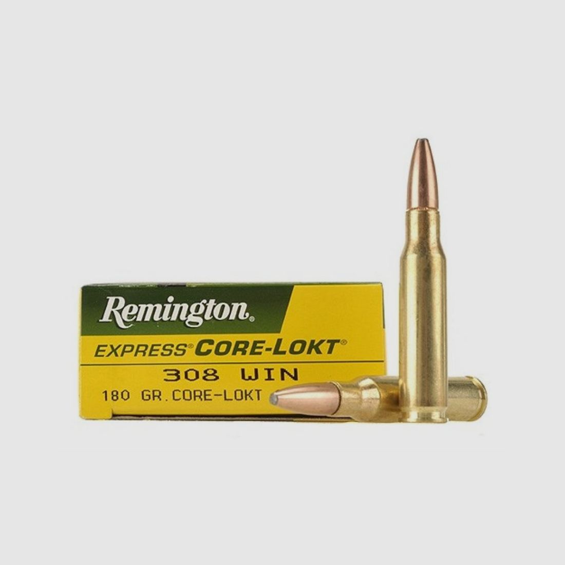 Büchsenmunitie REMINGTON CORE-LOKT – 308 Win. – 180 grains, afbeelding 2 van 3