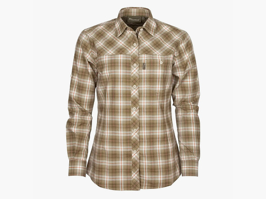 Camicia Pinewood Cumbria verde terracotta Donne