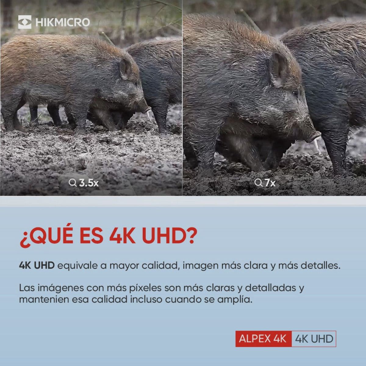Hikmicro 4K Alpex A50E Digitales Nachtsichtzielfernrohr, Bild 9 von 16