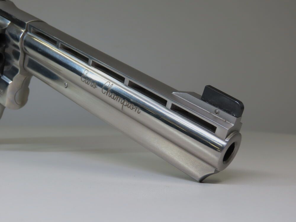 Revolver Taurus Euro Champion en acier inoxydable de 6 pouces