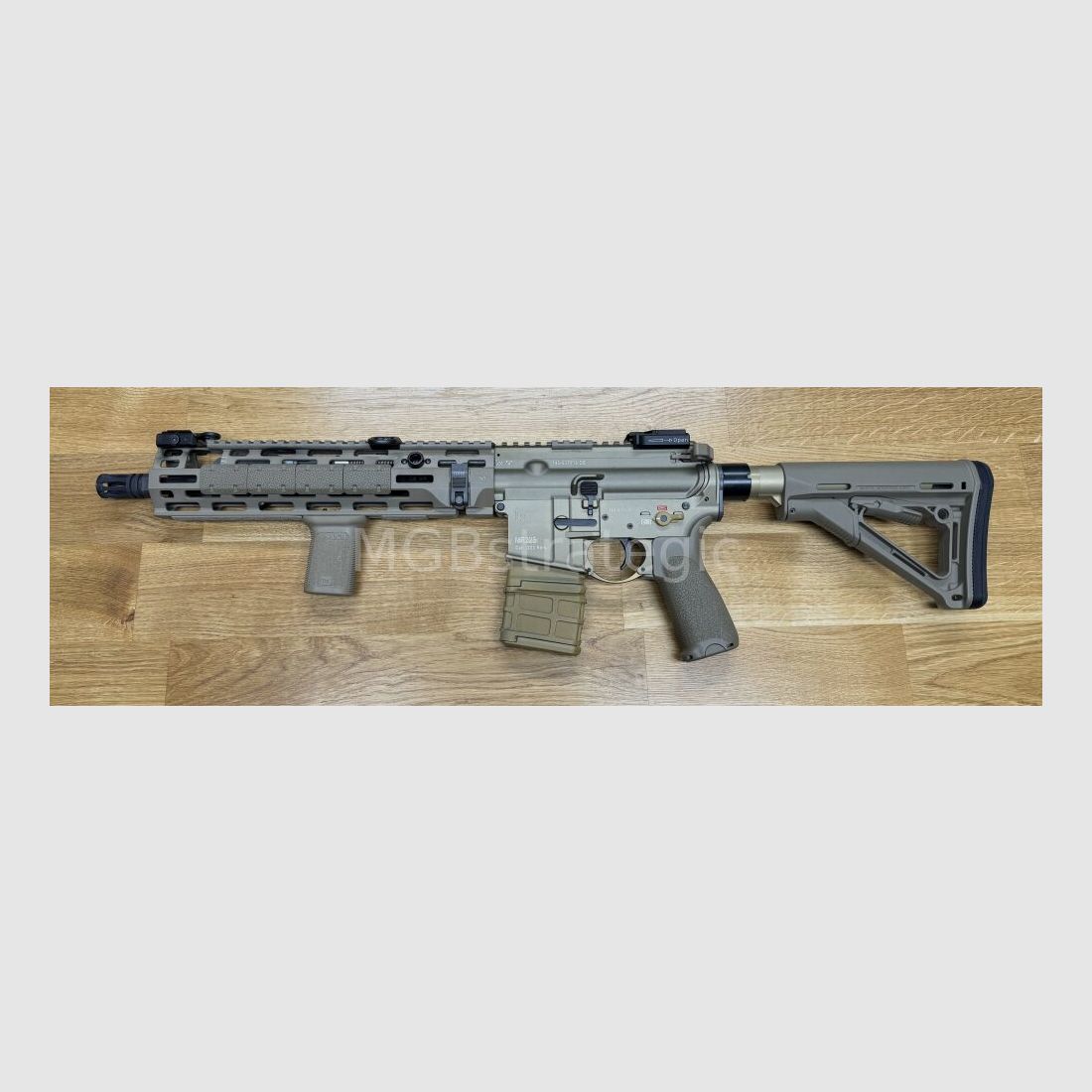 Heckler & Koch MR223 A3 Slim-Line 12,5" Lauf - halbautom. Büchse .223Rem H&K M-LOK Handschutz / Lauf abgedreht & gekürzt / System HK416