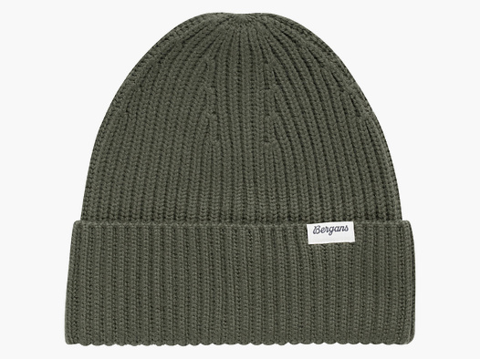 Bergans Nordmarka Merino Beanie Ciemnooliwkowy Rozmiar Uniwersalny