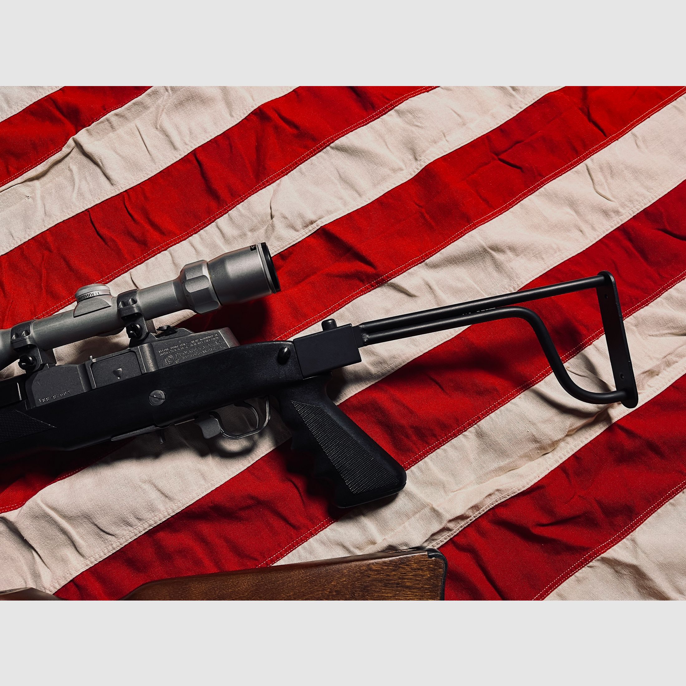Ruger Mini 14 A-Team Variante Klappschaft + Holzschaft .223 Rem