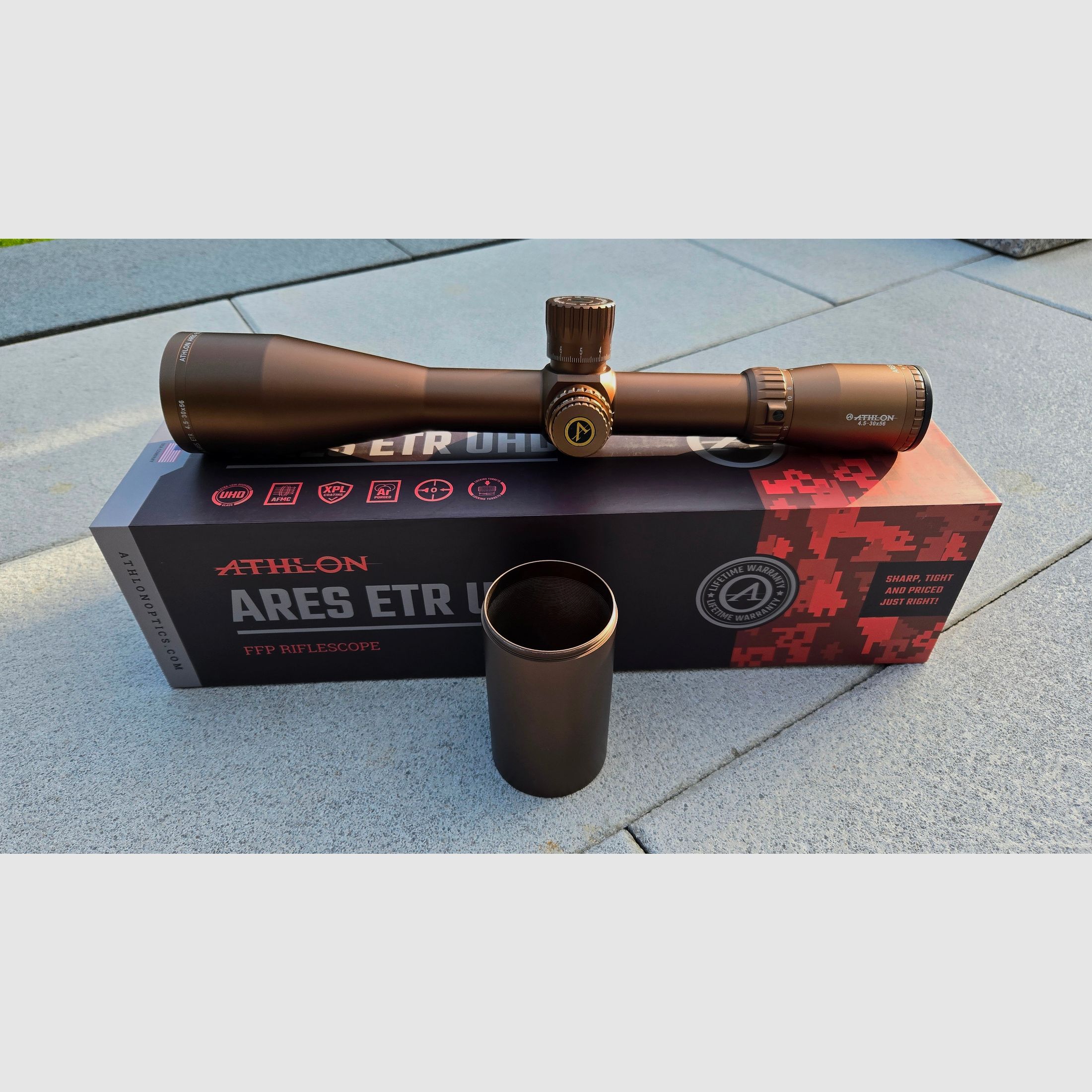Athlon Ares ETR 4,5-30x56 FFP UHD