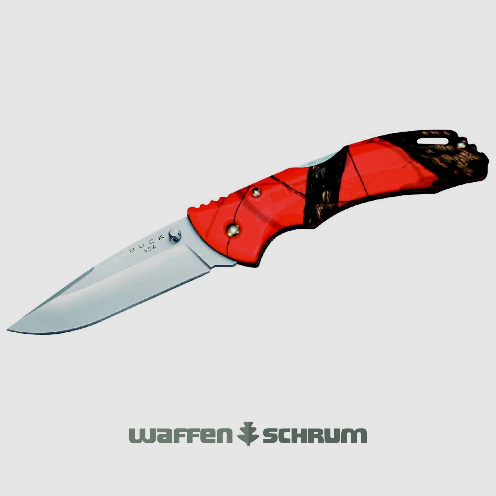 Herbertz Buck-Einhandmesser Bantam Stahl 420HC Stahl Back-Lock