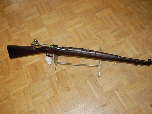 Rep. Büchse Argentin Mauser M1909 Kal 7,65 x 53Arg Hersteller DWM Berlin blanker Lauf +CIP + Nrgl!