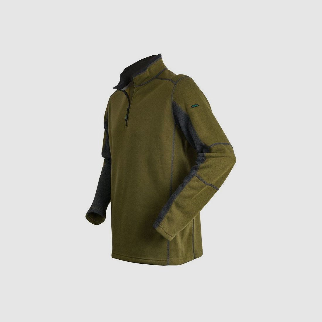 Ridgeline Herren Langarm Shirt TRAILTOP - olive / grey