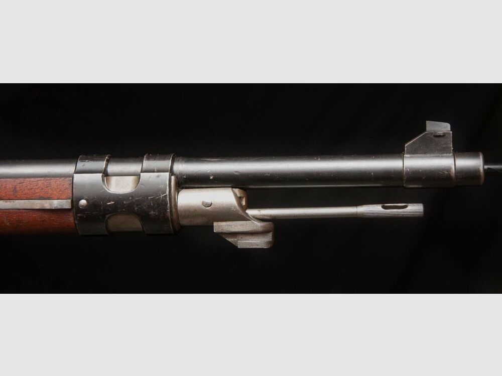 DWM Berlin Mauser 98 1909 Argentino matching numbers, matching number cleaning rod, image 4 of 9