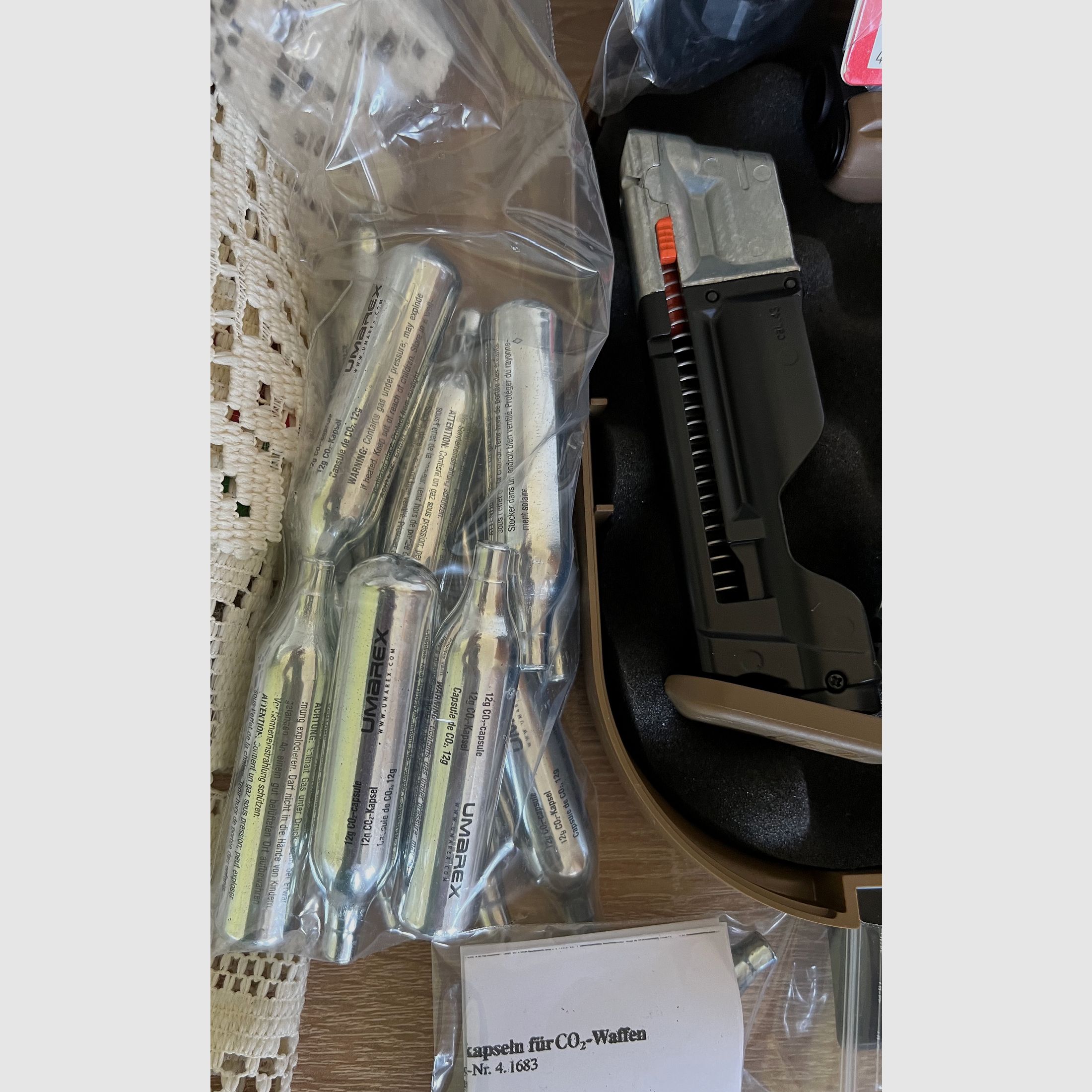 T4E GLOCK 17 Gen5 French Army Edition RAM gun Cal. .43 with accessories, image 6 of 13