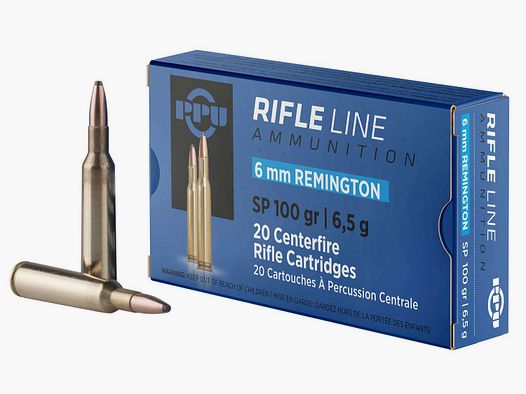 PPU 6mm Rem. 100gr Softpoint – 20 pcs