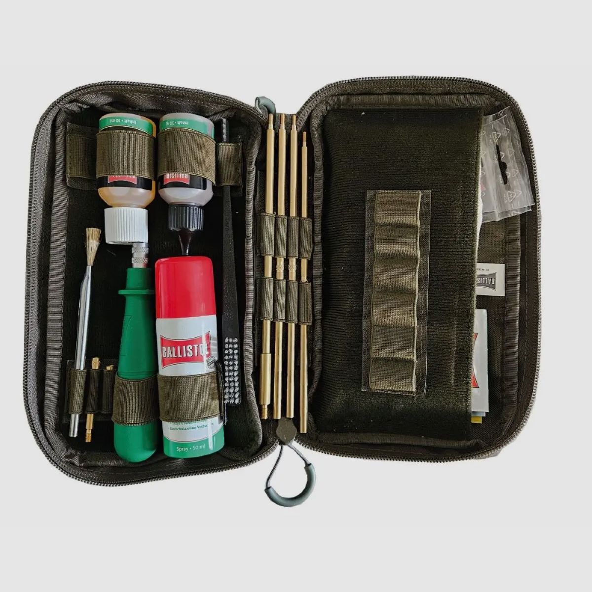 Ballistol gun cleaning set
