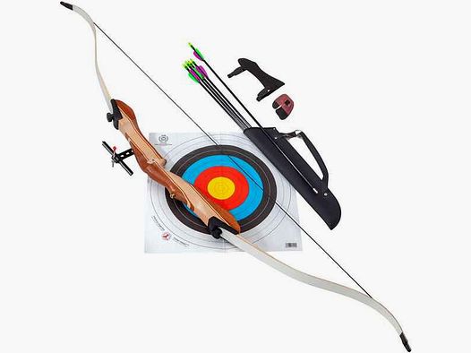 Sportbogen-Set Herren Rechtshänder 68*, 34lbs