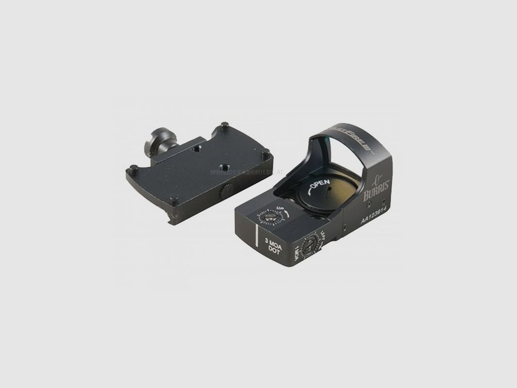 BURRIS FASTFIRE III WITH PICATINNY MOUNT 3 MOA DOT, image 2 of 4