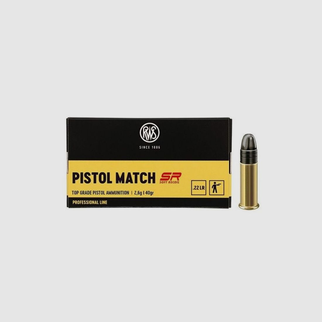RWS Pistol Match SR cal. 22 40gr