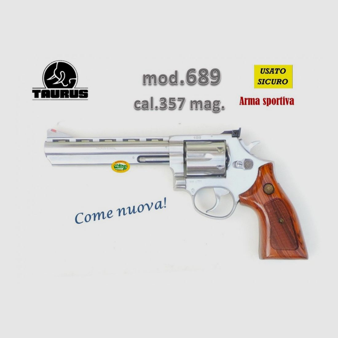 TAURUS 689 gebraucht Kal.357 mag. R.16070B, Bild 2 von 2