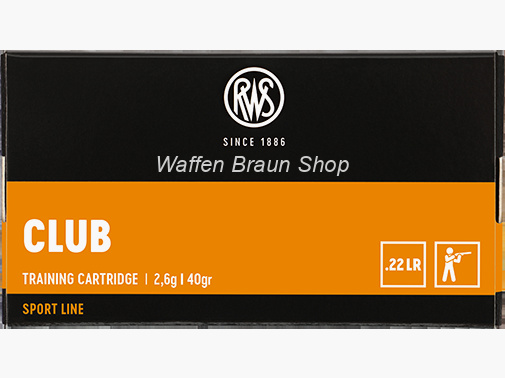 RWS .22 l.r. CLUB 22* 50 Stück
