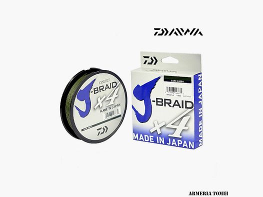 DAIWA – J-BRAID X4 Dark Green