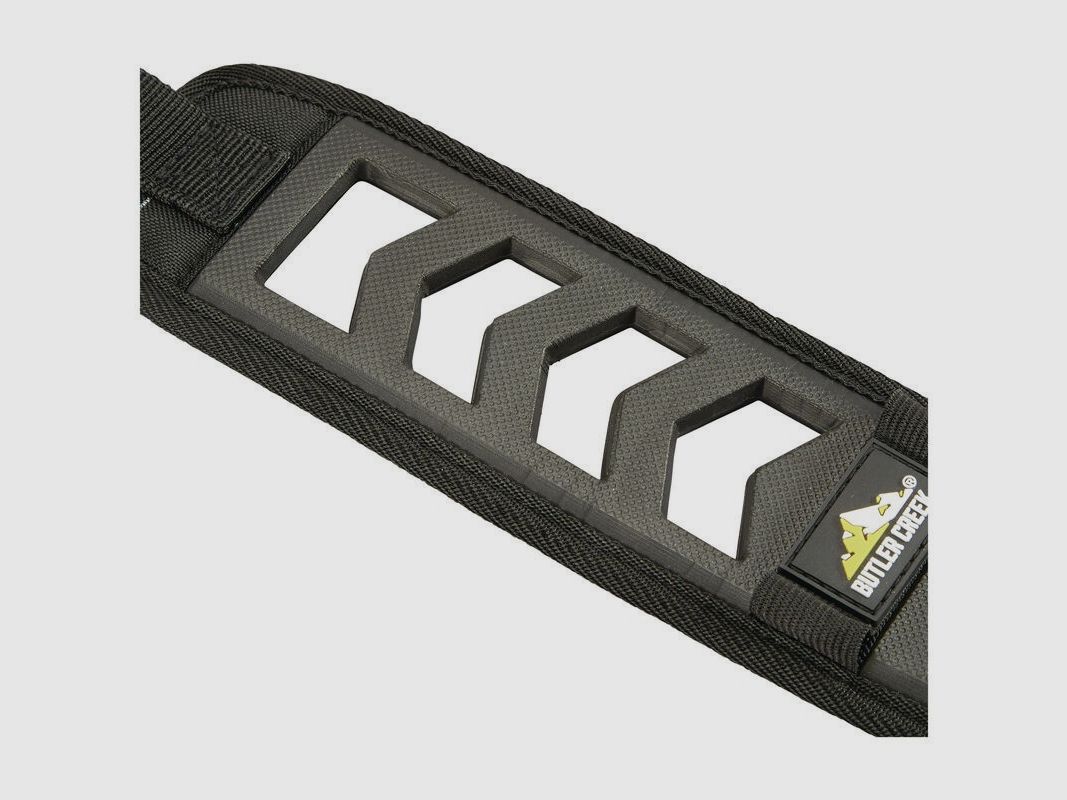 Butler Creek Featherlight smalle geweerriem met ringen – zwart, afbeelding 7 van 10