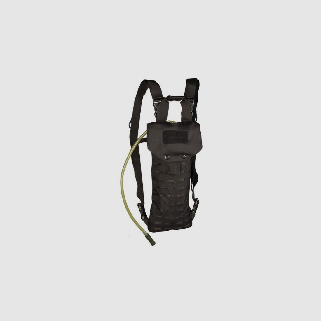 MIL-TEC PLECAK HYDRACYJNY 2,5 L - CZARNY - CIĘCIE LASEROWE / TORBA CAMEL