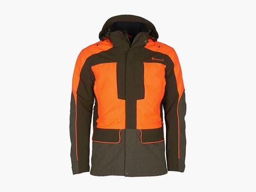 Pinewood Jacke Thorn Resistant mossgreen orange