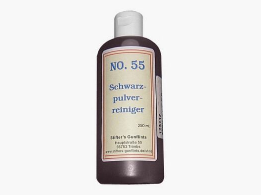Stifter s Gunflints Nettoyant pour poudre noire, calibre