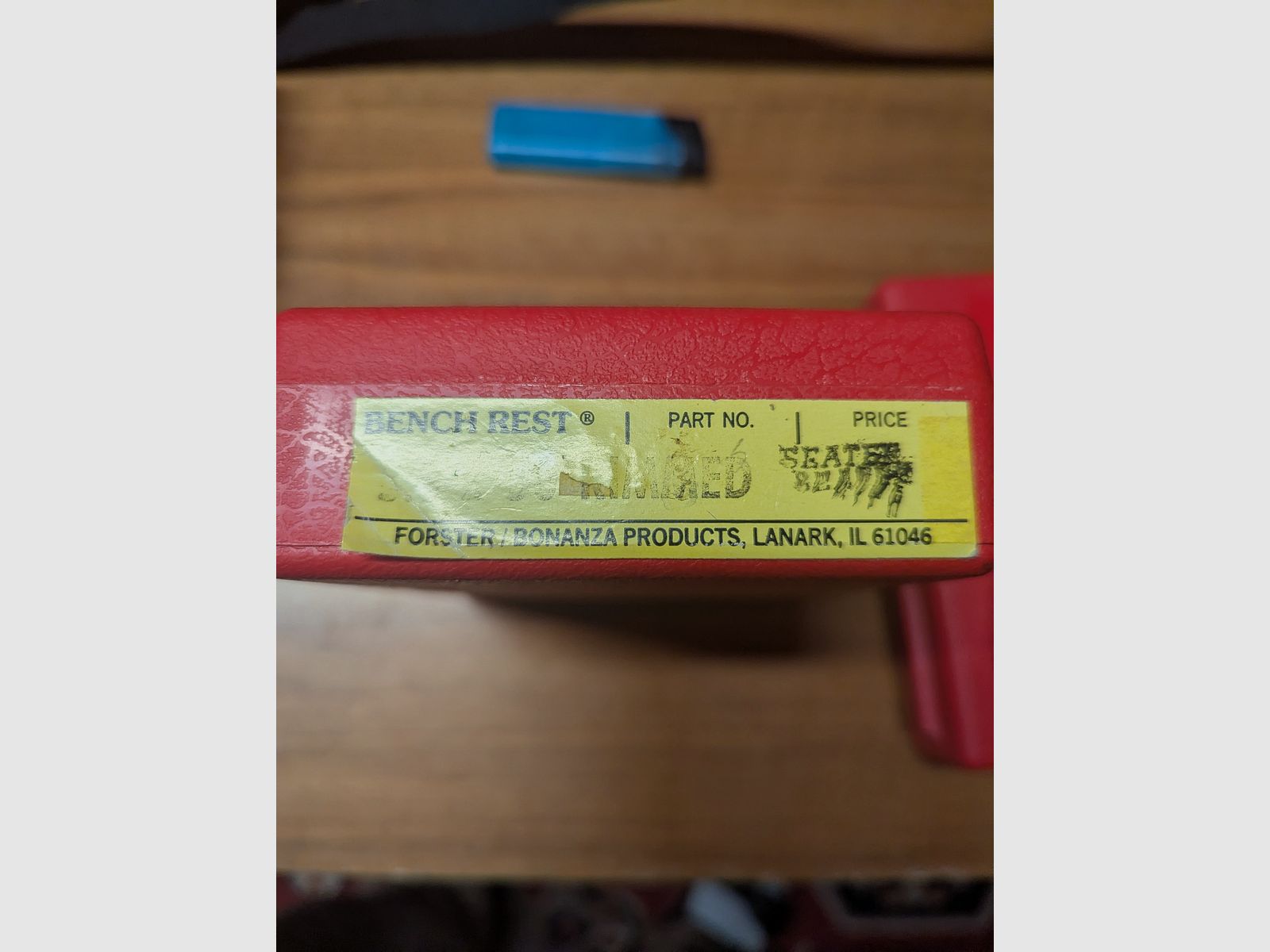 Forster Benchrest 7mm-08 matriz nueva y sin usar