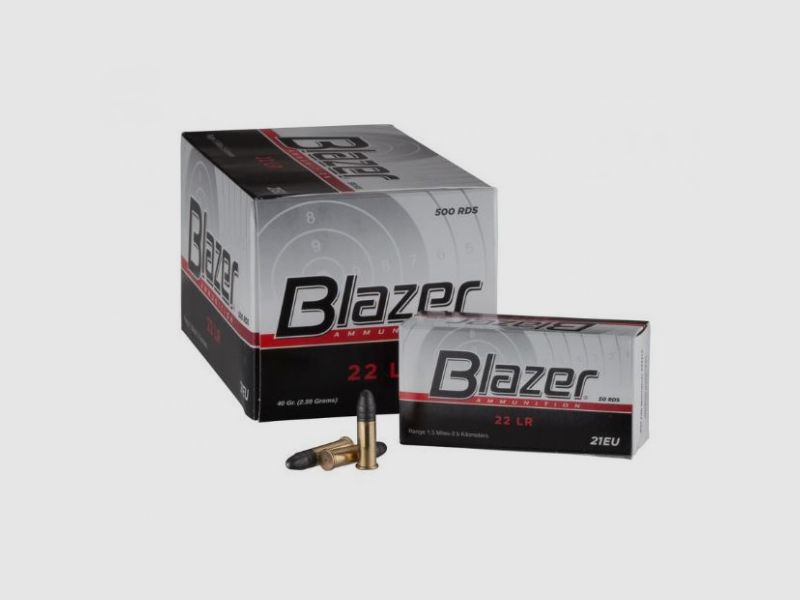 CCI BLAZER HV - 40 GRS - .22LR - 500 PATRONEN