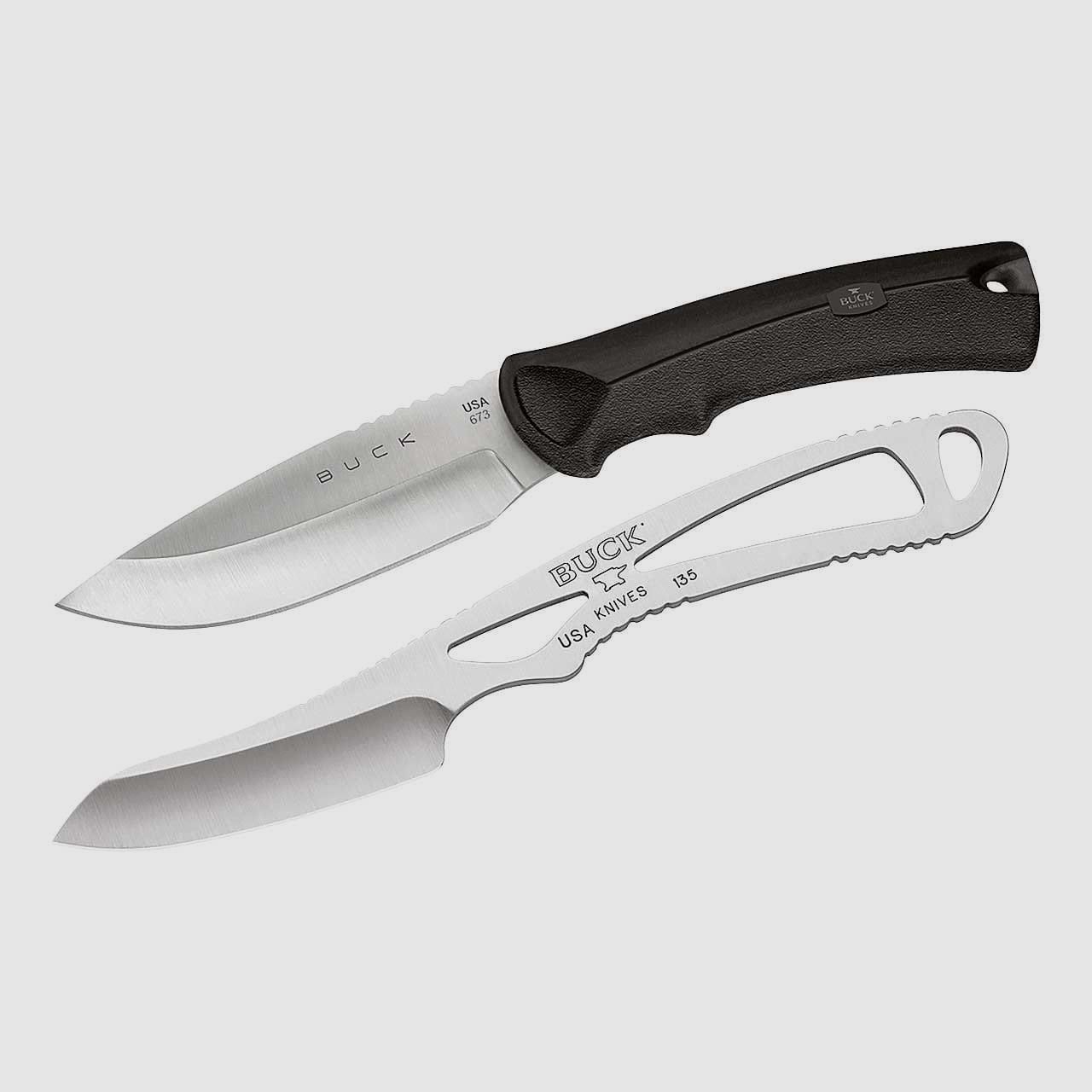 Juego de cuchillos Buck BuckLite Max small y PakLite Caper