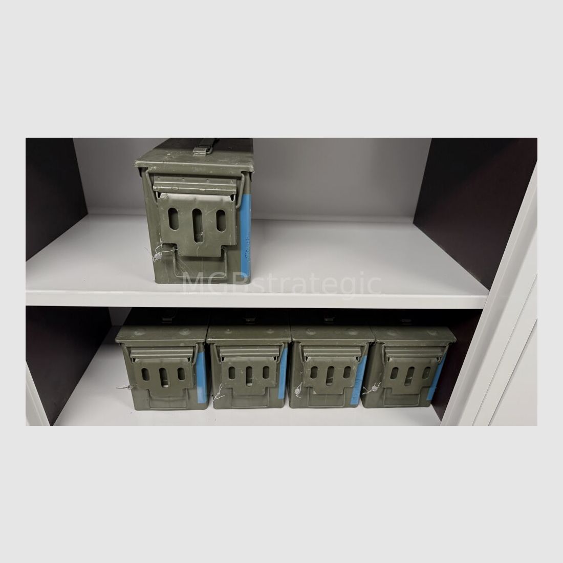 7.62 x 39 Surplus Cartridges - BXM-SM Manufacturer BXN Country of Origin Czech Republic, lacquered steel case Berdan, bullet 8.0 gr. soft core, packed in 750 cartridges in M2A1 ammunition box with CIP
