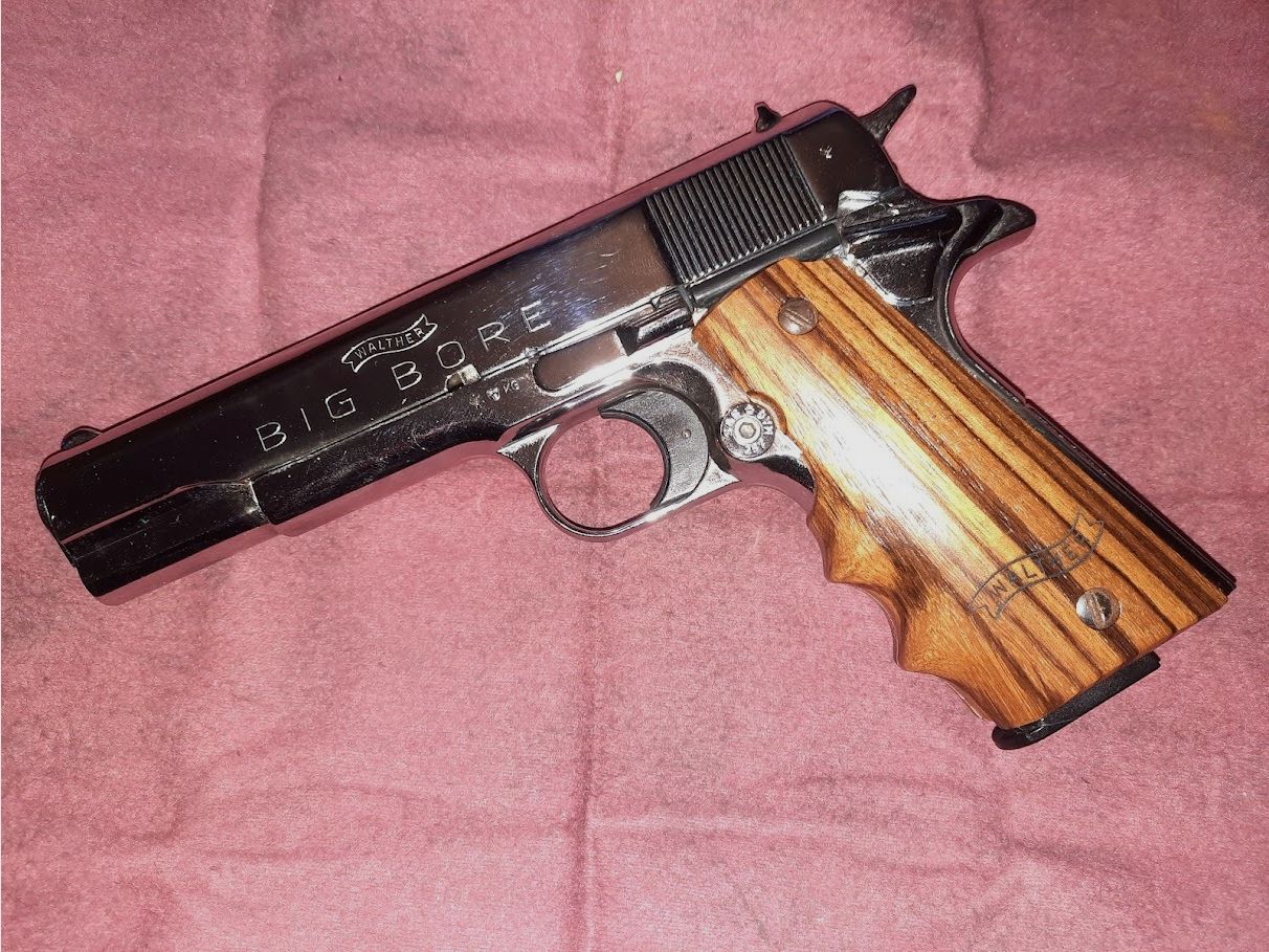 Walther Big Bore Chrome Colt 1911 Tausch gegen einen PIEXON JPX 6 mit Laser möglich!!! ✅