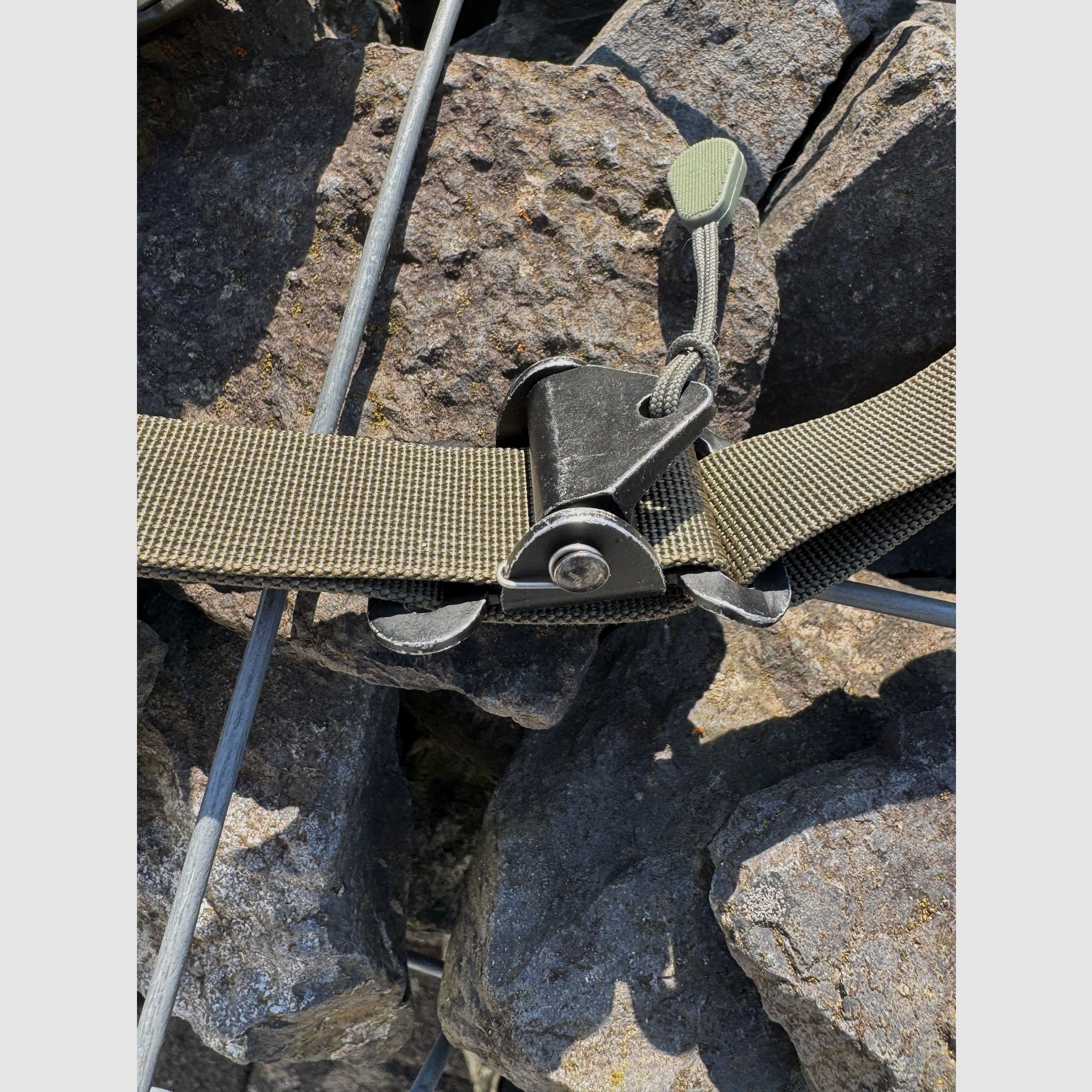 Zentrauron 2-point rifle sling with QD ball pressure sling swivel., immagine 2 di 5