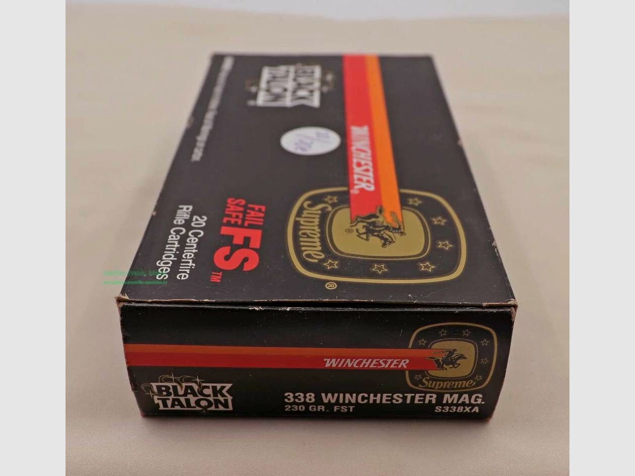 Winchester - USA Büchsenpatronen .338WinMag