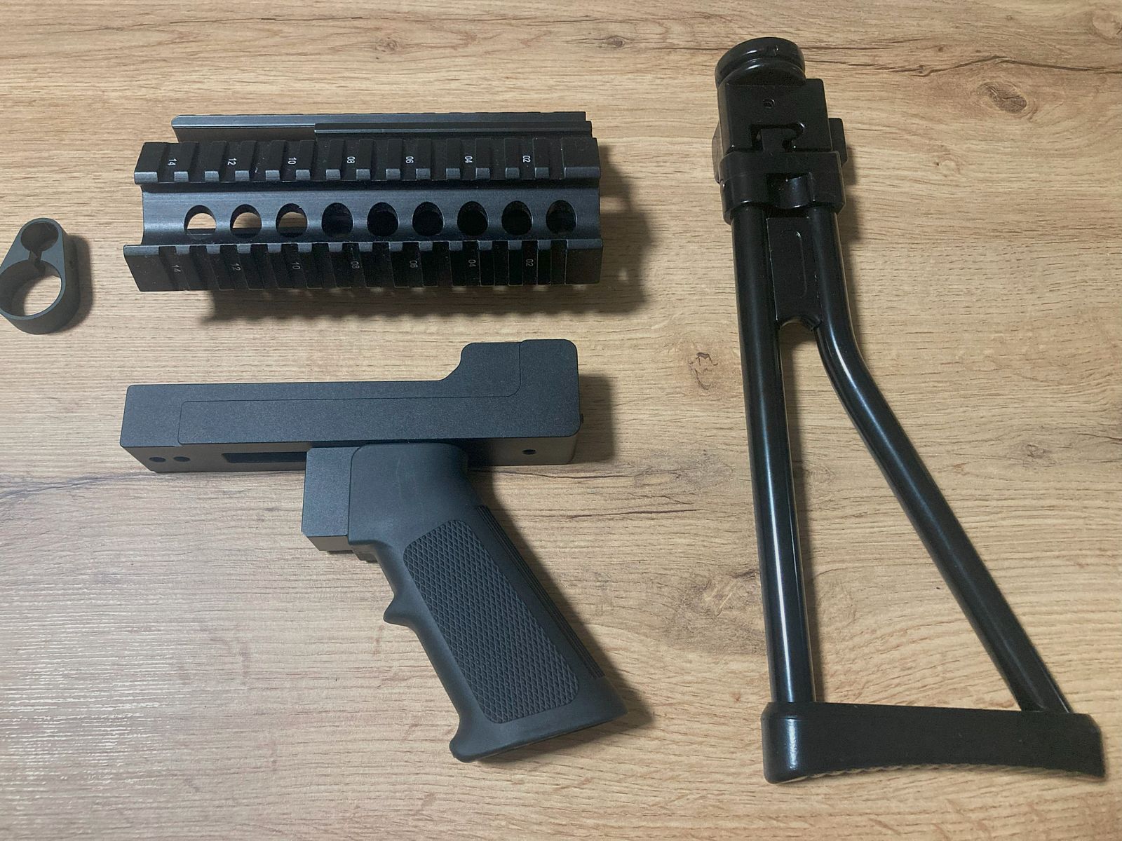 Aluminium body kit AK47 style for Diana Stormrider Trailscout Bandit Chaser Airbug (CP1 CP2 PP800 PR900) NO 3D printing