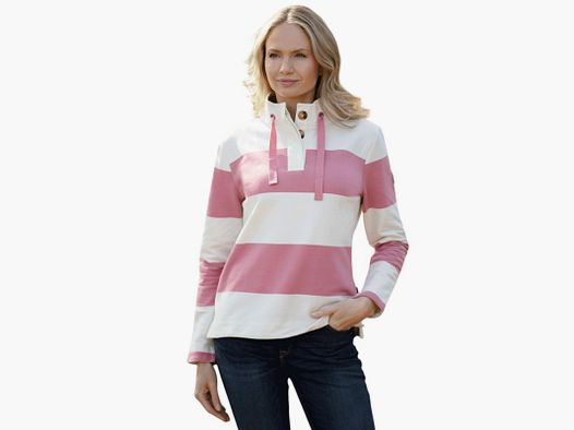 Oxford Blue Damen Sweatshirt Cadiz - Rose