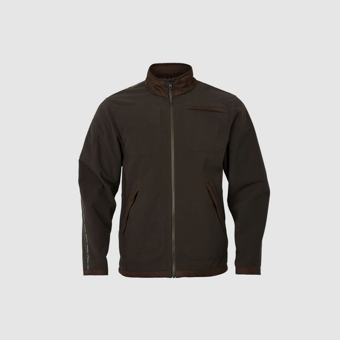 Härkila Kamko Regal chaqueta polar roja/marrón para hombre, imagen 2 de 5