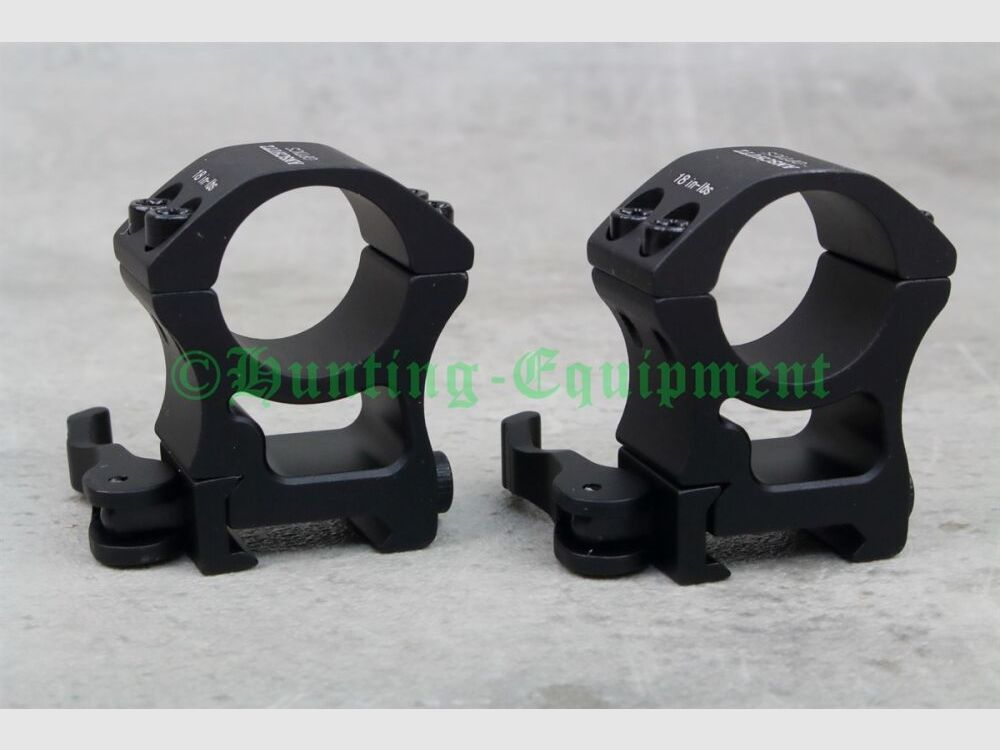 Anschütz optiek ringmontage 25,4mm Picatinny BH 20mm
