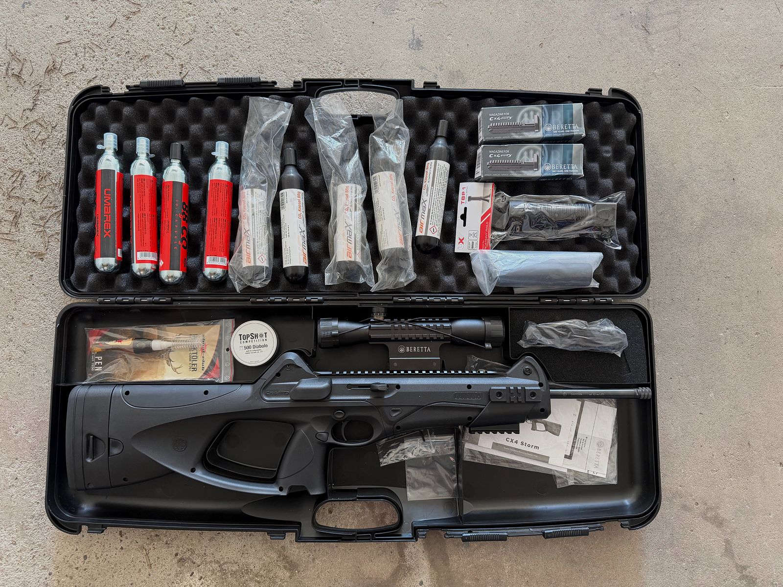 Beretta Cx4 Storm XT BLK 4,5 mm (.177) P CO2 < 7,5 J 30R
