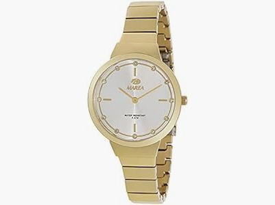 Orologio Analogico Marea in Acciaio Donna B54165/5 Dorato con Dettagli in Pietre