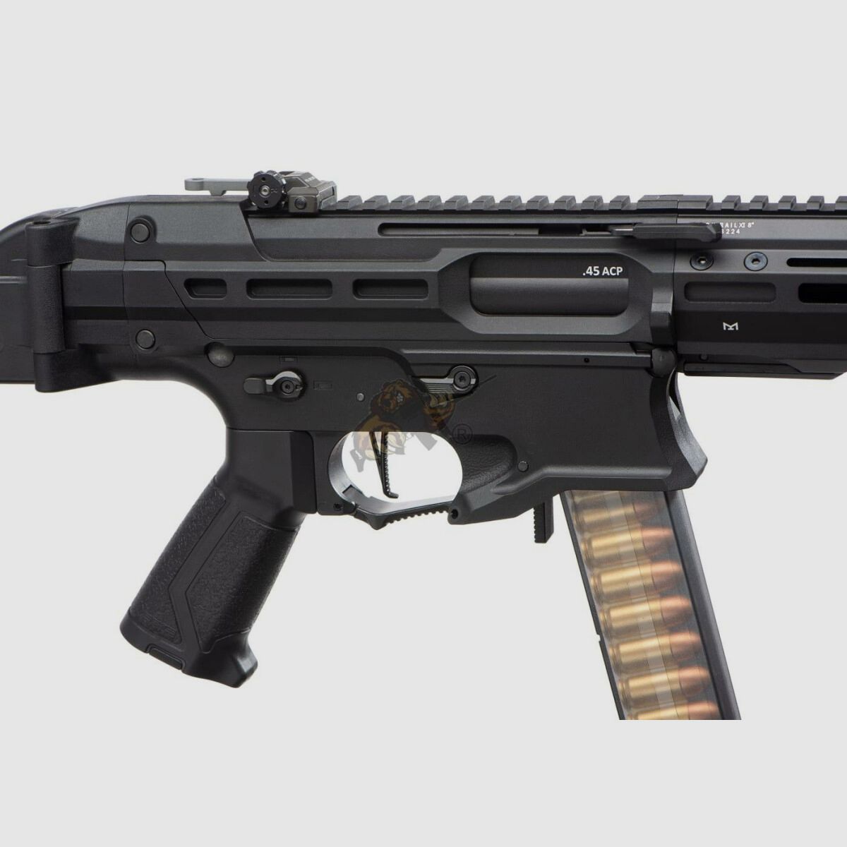 G&G PCC45 G2 with ETU in black Airsoft Free from 18 - S-AEG -F-