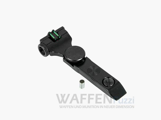 Micrometer sight fiber optics for Weihrauch air rifles