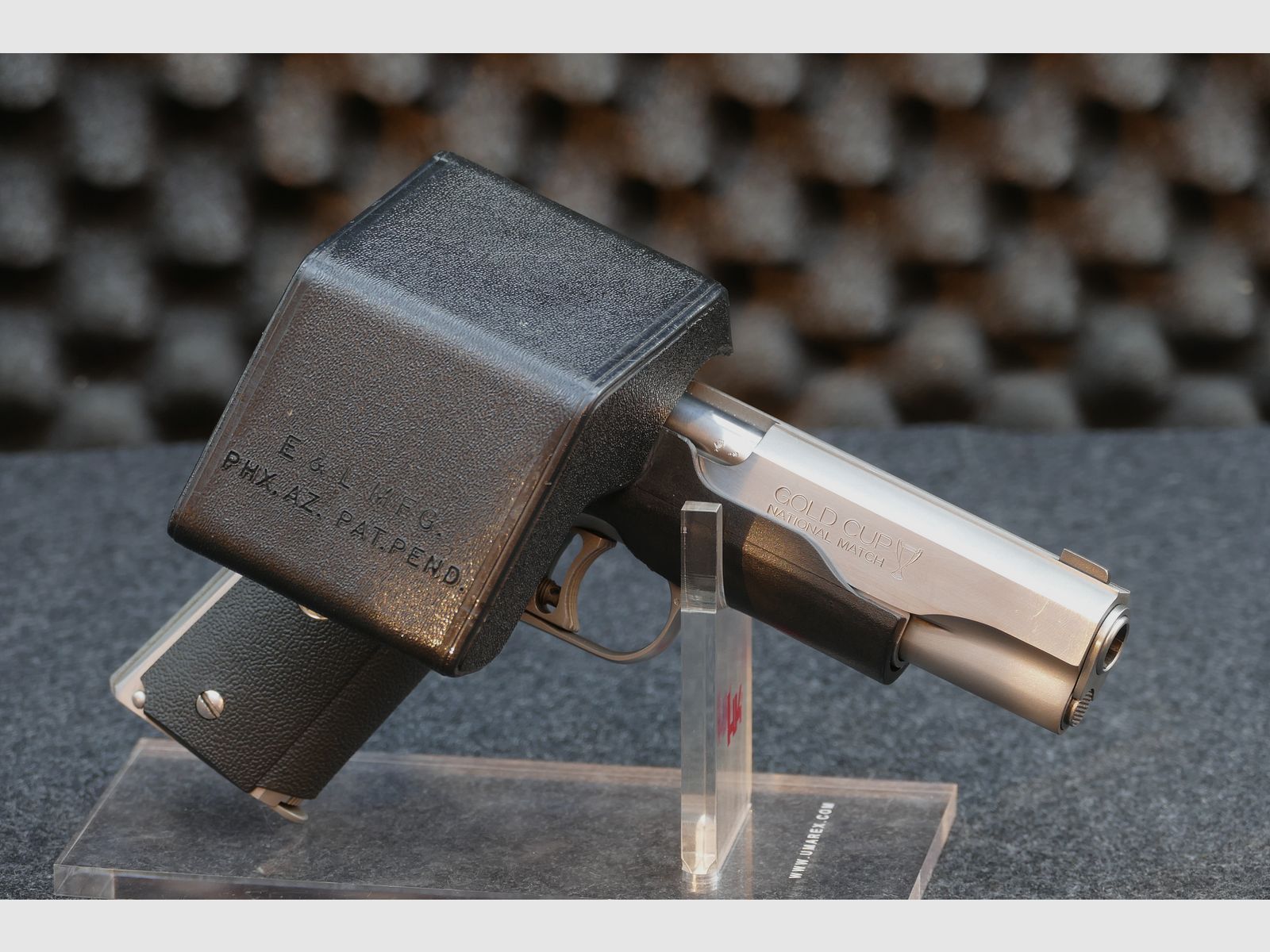 Colt Series 80 MK IV — Gold Cup National Match — .45 Auto (.45 ACP), stainless steel