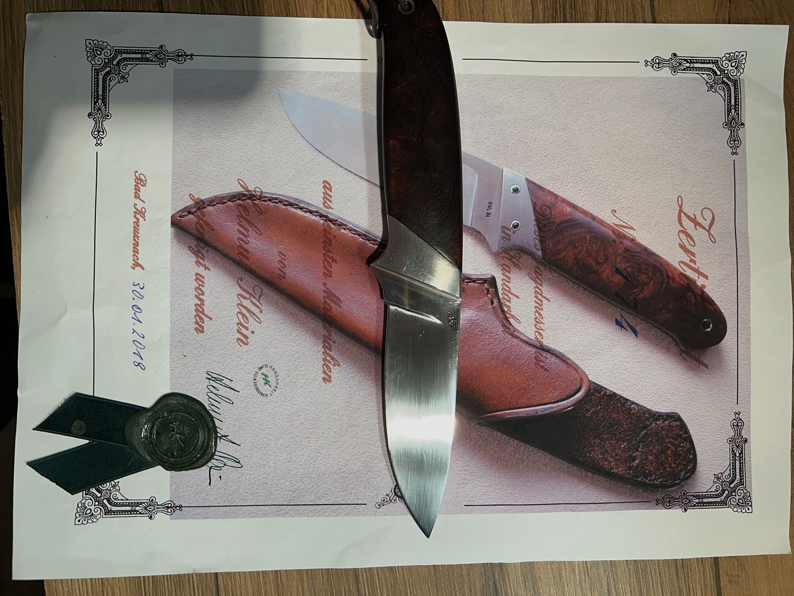 Jagdmesser Helmut Klein