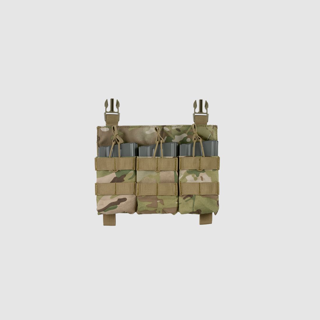Buckle Up Triple SR25/AR-10/M14/SCAR-H Pouch Panel - MC