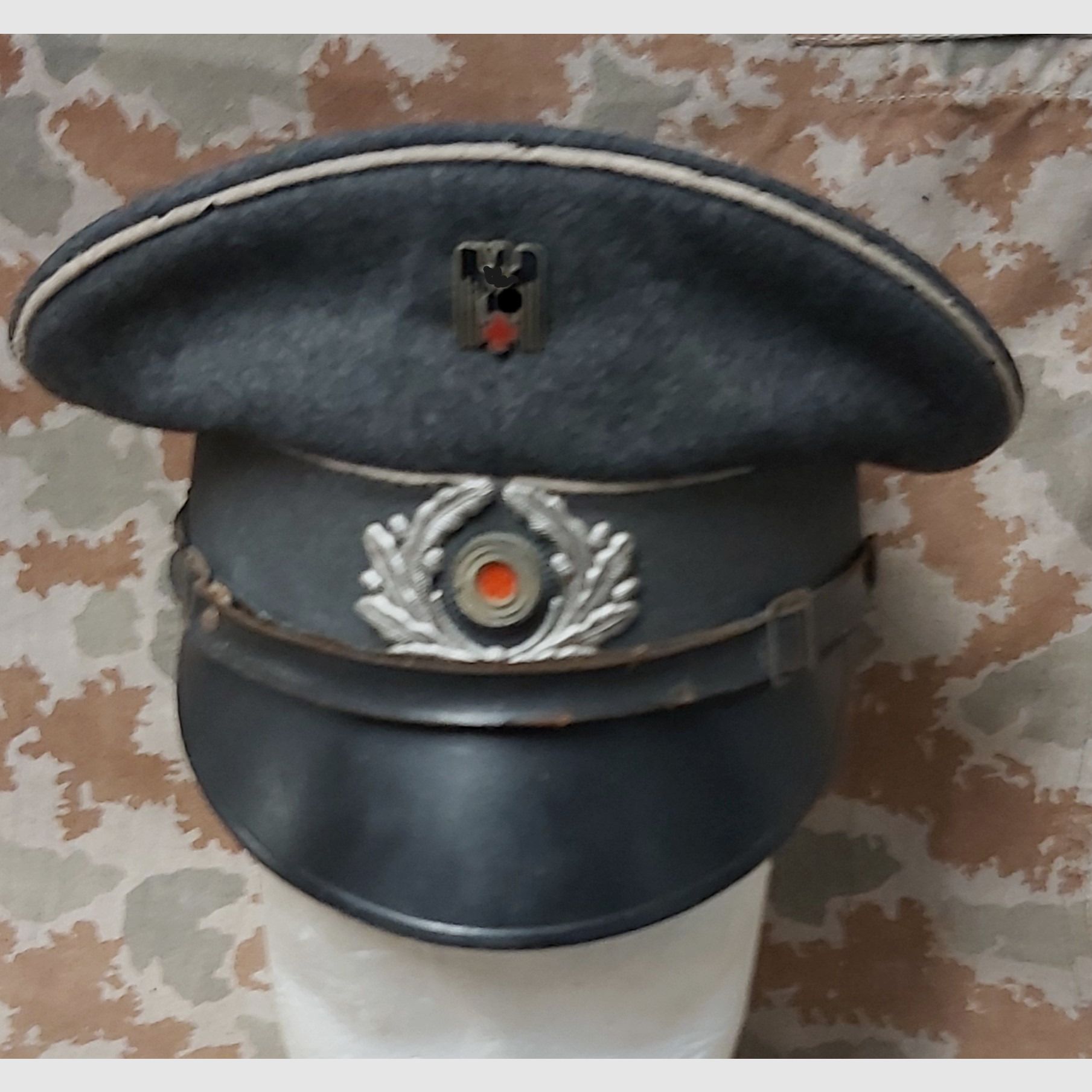 2e Guerre mondiale Croix-Rouge allemande, casquette pour troupes