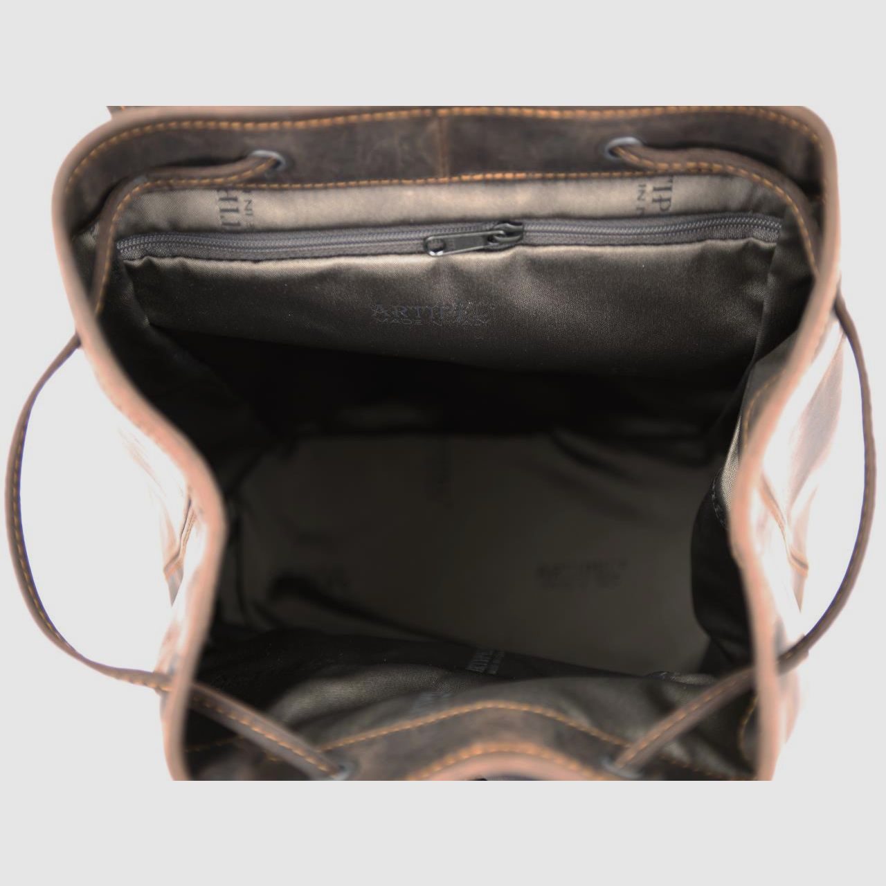 Sac à Dos Femme Artipel en Cuir de Vache, 25x30x17cm