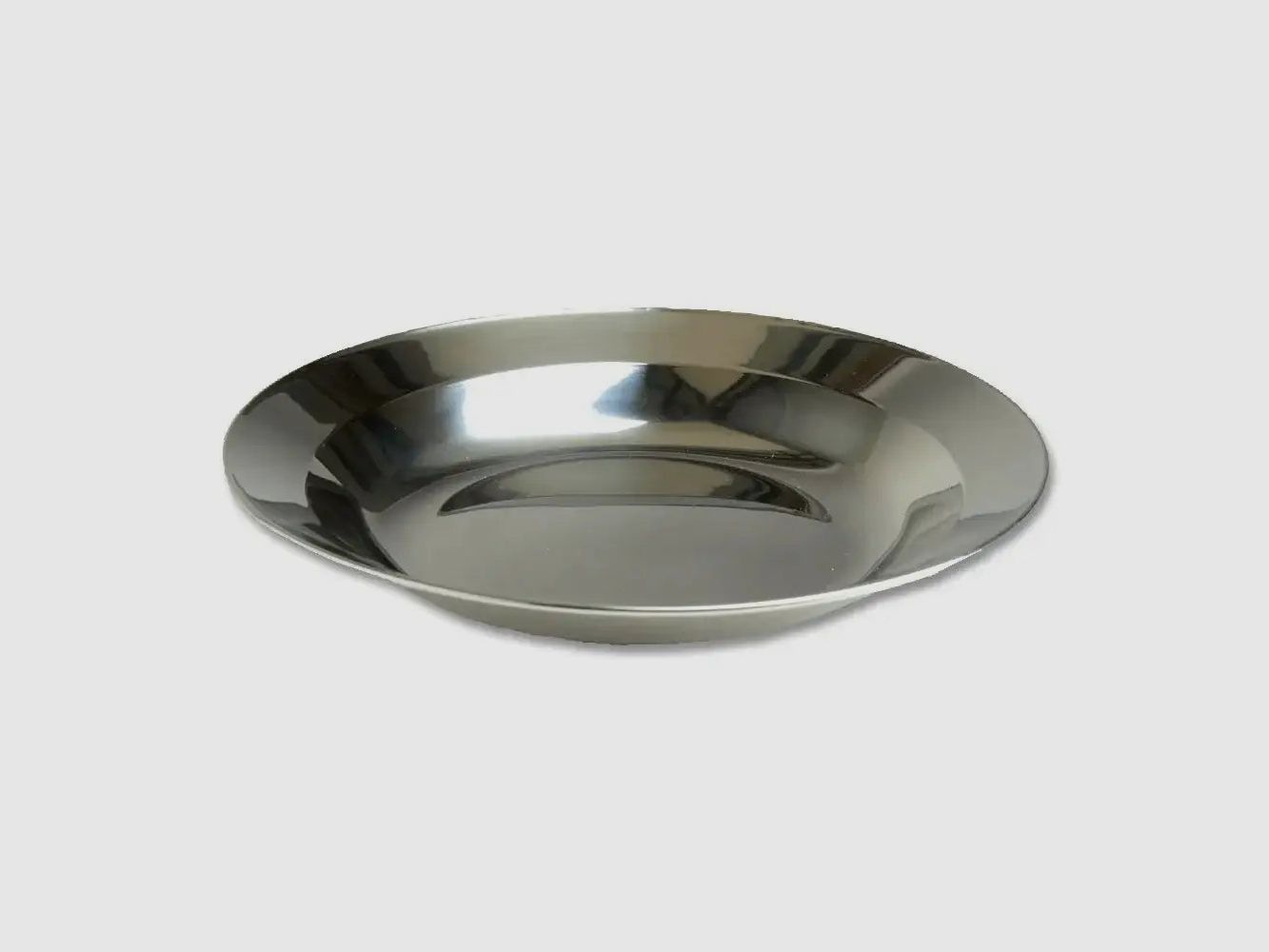 Mil-Tec Assiette Profonde En Acier Inoxydable