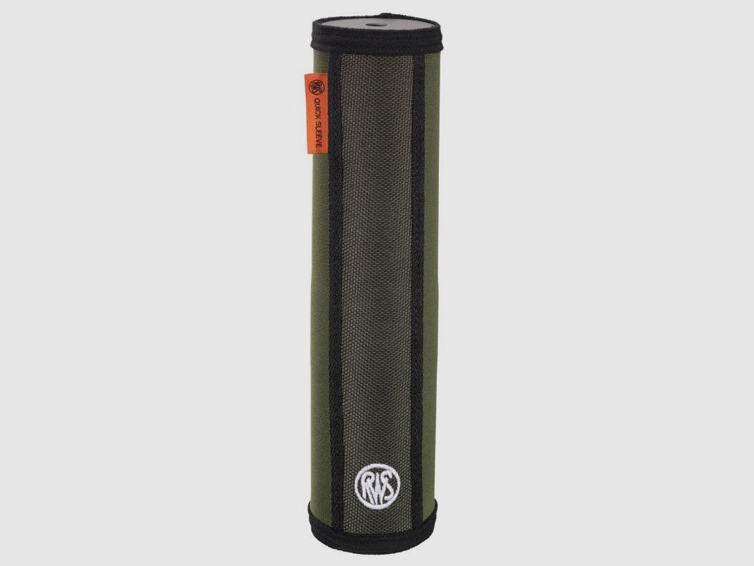 RWS Quick Sleeve - Neoprenhülle für Schalldämpfer Länge 185 mm, Durchmesser 50 mm, schwarz