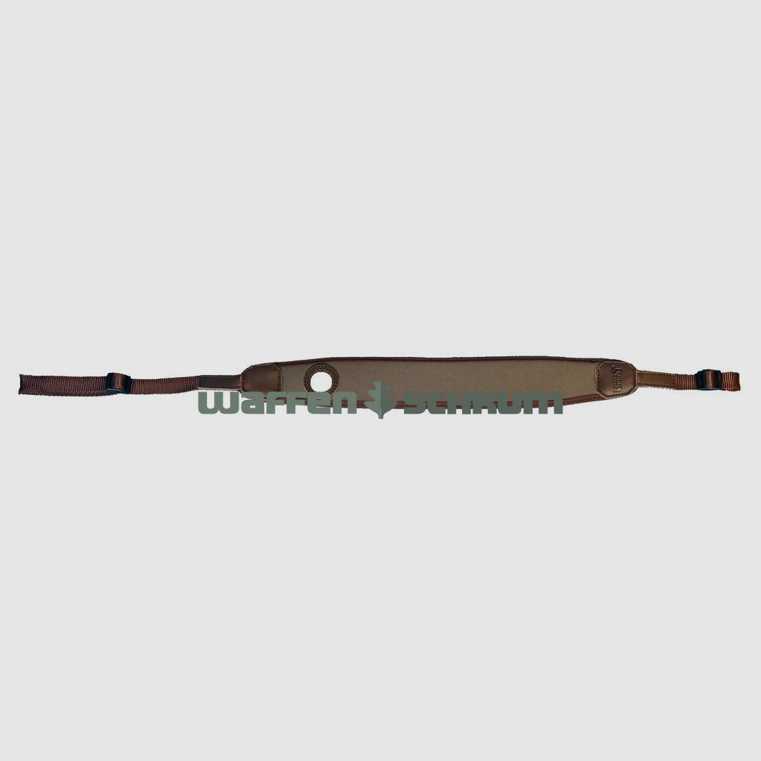 Mjoelner Sangle de Fusil de Chasse Standard Loden - Marron Foncé