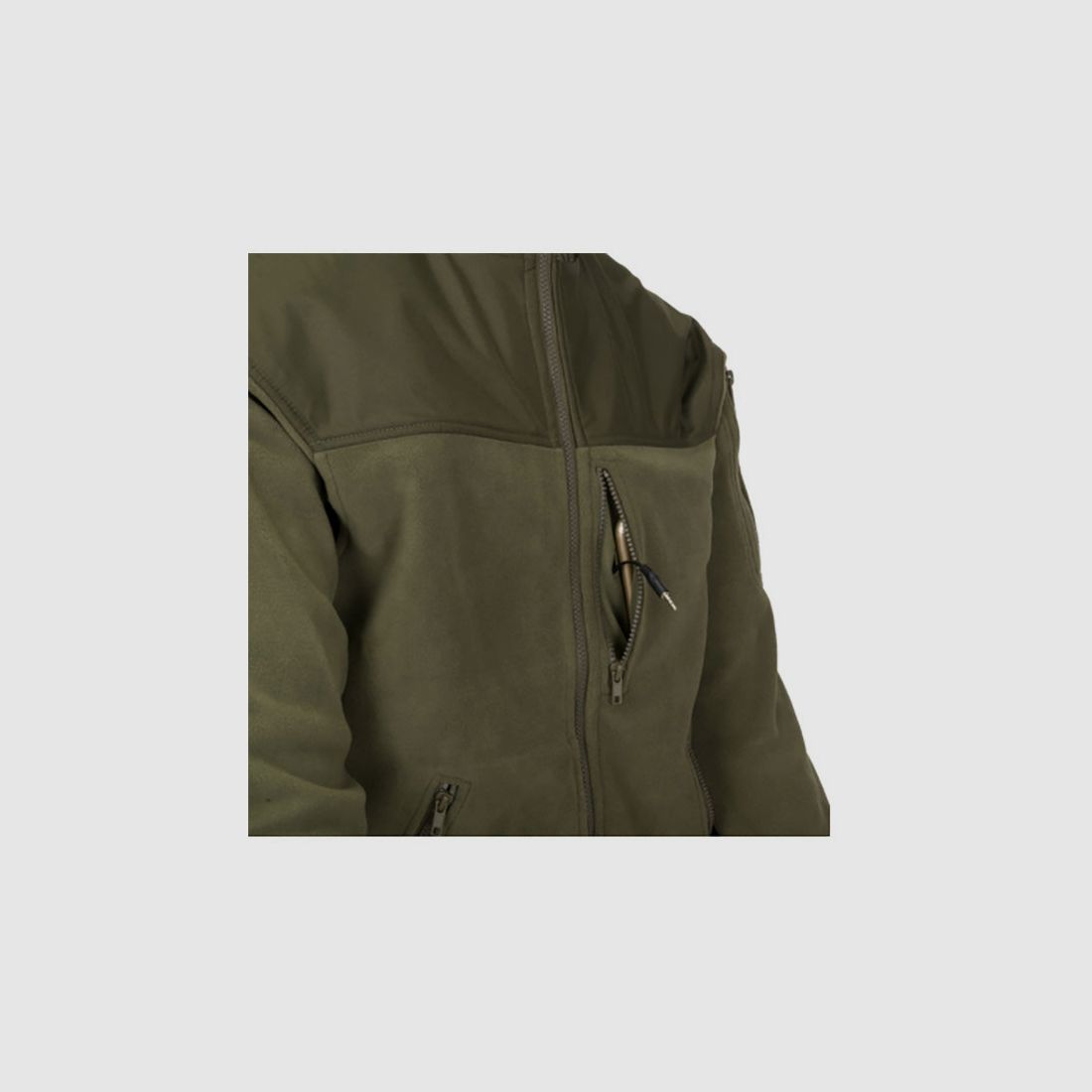 Fleece-Jacke, CLASSIC ARMY JACKET - FLEECE, Bild 14 von 16